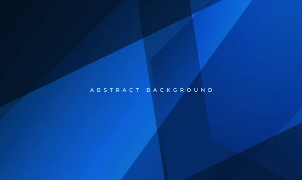 Vecteur Fond Abstrait Moderne Bleu Foncé Avec Des Formes Géométriques — Image vectorielle