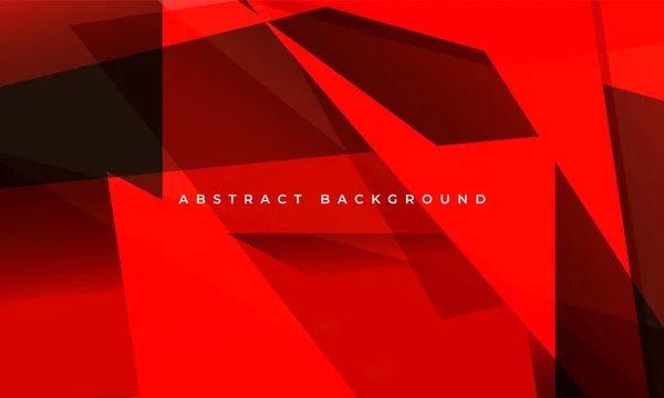 Astratto Sfondo Rosso Moderno Con Forme Geometriche Diagonali Illustrazione Vettoriale — Vettoriale Stock