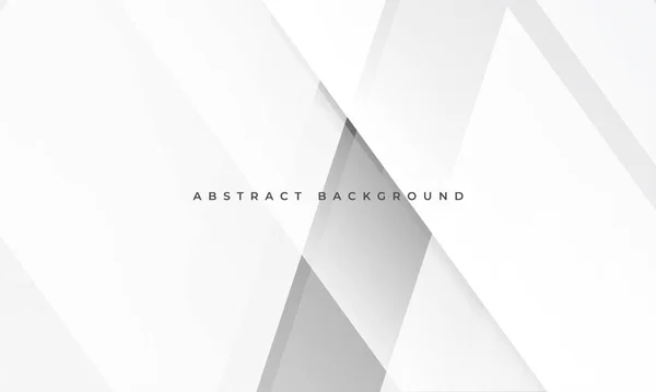 Bílé Šedé Moderní Abstraktní Pozadí Šedý Bílý Abstraktní Prapor Geometrickými — Stockový vektor