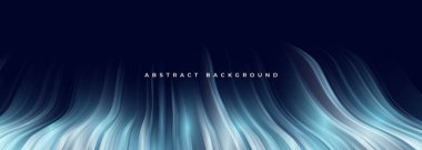 3D canlandırma vektörü soyut arkaplan. Koyu fütürist geniş vektör çizimi.