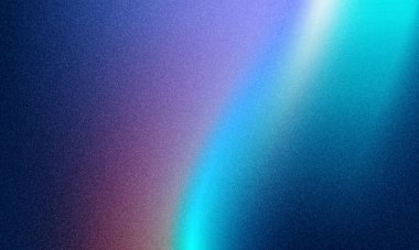 Kumlu renk gradyan holografik arkaplan. Mor ve mavi parlayan grunge dokusu. Bulanık yumuşak karışım minimalist kaba kaba arka plan. Yüksek kaliteli illüstrasyon