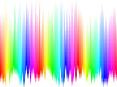 Gökkuşağı çizgileri kareler mozaik desen, beyaz arkaplan, vektör grafik duvar kağıdı veya broşür, web, sunum veya yazdırma için kullanışlı