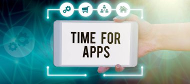 Uygulamalar, kavramsal fotoğraf için gösterim süresini imzalayın ve bu teknolojileri kullanarak uygulama veya hizmetleri kullanın