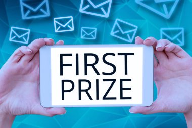 Birincilik ödülünü gösteren ilham perisi, En çok arzu edilen ödül için sadece genel kazanana teklif edilen kelime.