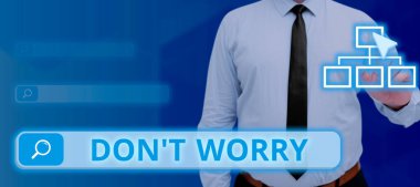 Kavramsal gösterim Endişelenme, internet kavramı daha az gergin olduğunu ve bir şeylerden korkmadığını gösterir.