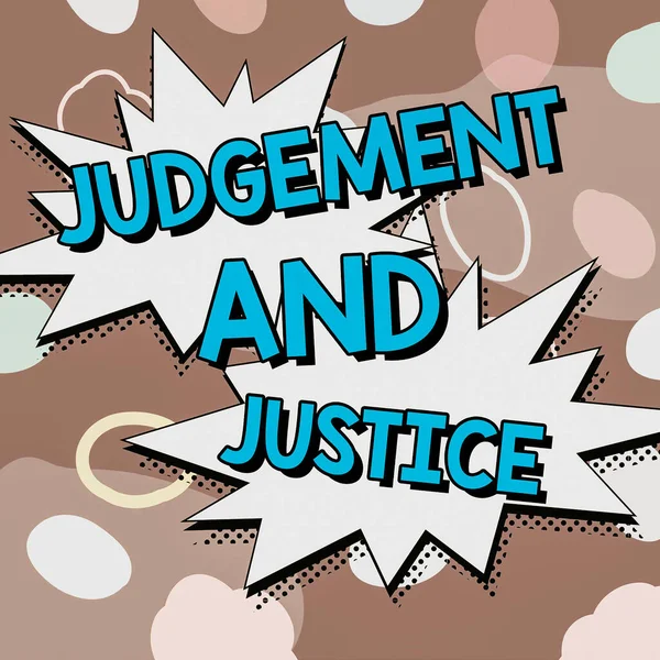 Texto Escritura Mano Sentencia Justicia Visión General Negocios Procedimientos Judiciales — Foto de Stock