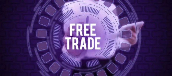 Εννοιολογική Απεικόνιση Free Trade Επιχειρηματική Ιδέα Δυνατότητα Αγοράσετε Και Πουλήσετε — Φωτογραφία Αρχείου