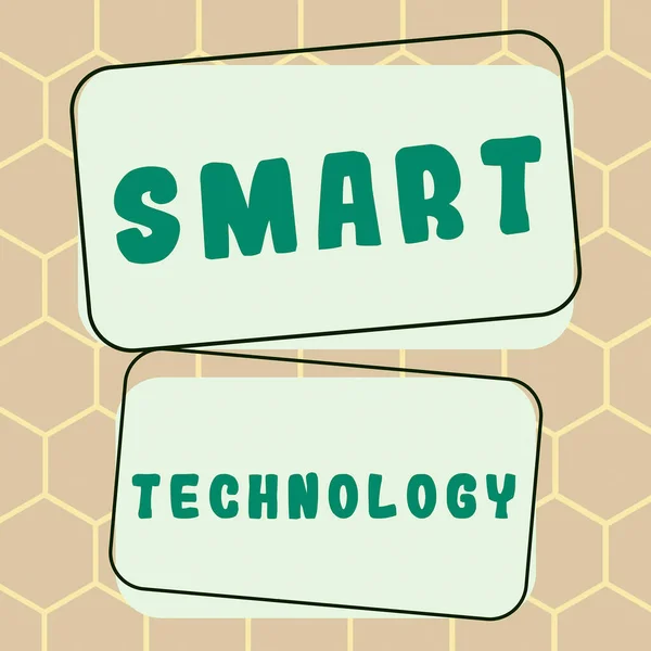 Konceptvisning Smart Teknik Affärsidé Som Används För Att Skydda Och — Stockfoto