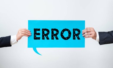 El yazısı Hatası, Hata üzerine Yazılan Sözcük veya istenen performans veya davranıştan sapma