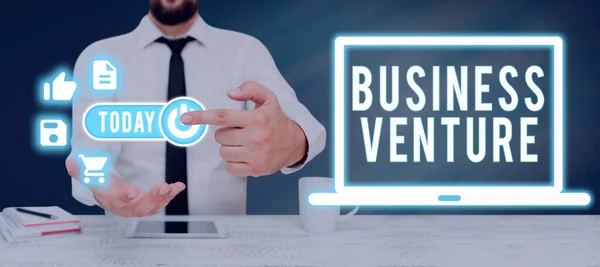 Konzeptionelle Anzeige Business Venture Business Überblick Das Management Der Medizinischen — Stockfoto