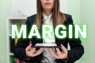 Metin Marjı gösterimi yazılıyor, ihtiyaç duyulduğunda kullanılabilecek bir şeyin iş genel görünümü