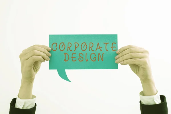 Concereptual Display Corporate Design Internet Concept Central Location Planning Execution — 스톡 사진