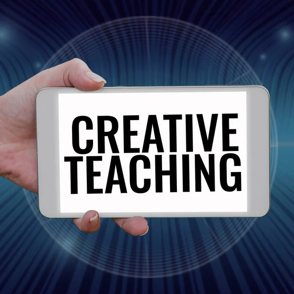 Zarejestruj Wyświetlanie Kreatywnych Nauczania Pomysł Biznes Akt Coachingu Nowatorski Sposób — Zdjęcie stockowe