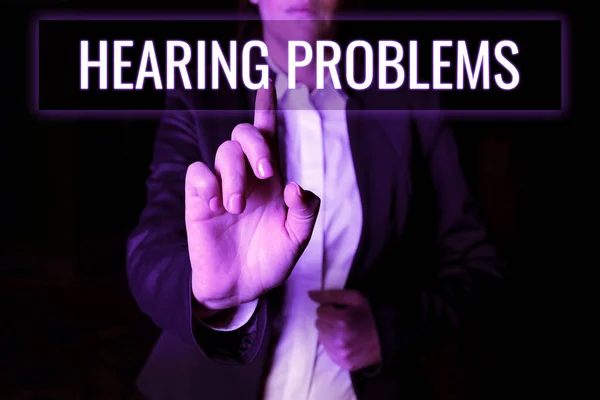 Conceptual Caption Hearing Problems Conceptual Photo Addition Change Makes Something — Stock Photo, Image