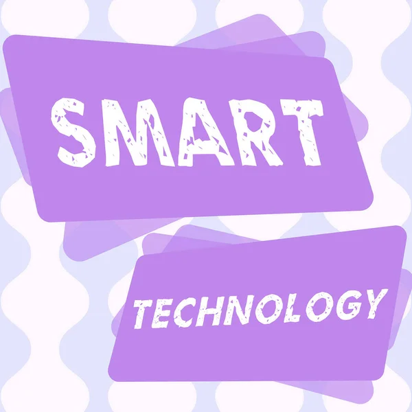 Konzeptionelle Anzeige Smart Technology Internet Konzept Zum Schutz Und Zur — Stockfoto
