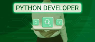 Kavramsal başlık Python Geliştirici, Business showcase çalışanları uygun adayları tanıttıkları için ödüllendiriliyor