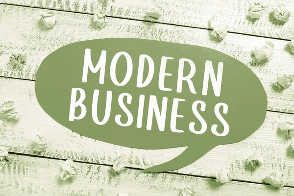 Modern Business Kavramsal Başlık Kavramsal Kavram Kavramsal Kavramsal Kavram Kavramsal — Stok fotoğraf