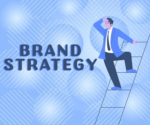 Text Rukopisu Brand Strategy Business Showcase Extrémně Zajímají Něco Chtěl — Stock fotografie