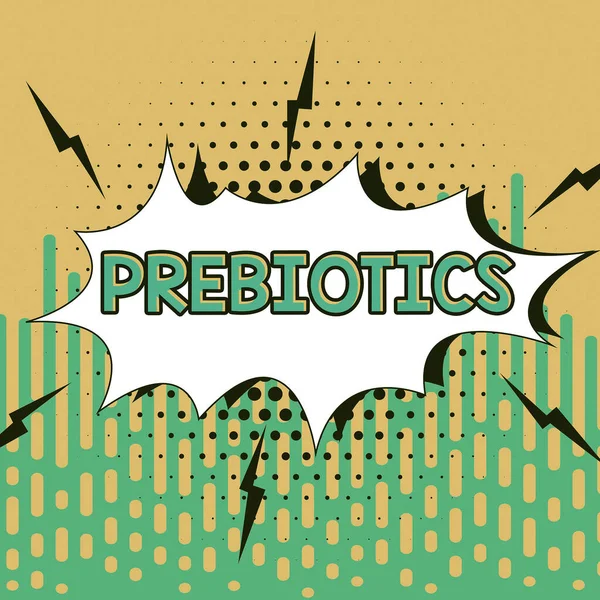 Teksten Weergeven Prebiotica Woord Geschreven Neiging Vooroordelen Voor Tegen Één — Stockfoto