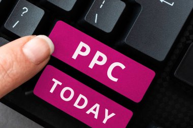 Ppc gösterimini göster, Kelime arama motoru reklamını kullanarak tıklama oluşturma yolu ile yazıldı