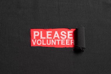 Lütfen Gönüllü Ol, Kibarca yazılmış Sözcük Başlığını Sunan Metin Başlığı İlişkiler 'e kaydolmak ya da kaydolmak