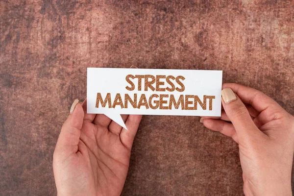 Conceptual Display Stress Management Business Showcase Failure Part Your Road — Stock Photo, Image