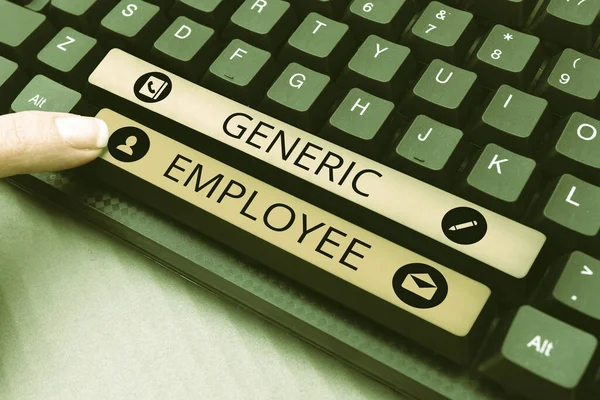 2016 Inpressions Showing Sign Generic Employee Word Incertificating Entiticulating Receive — 스톡 사진