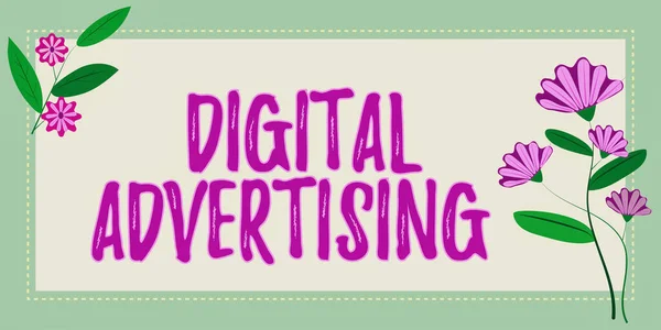 디지털 Digital Advertising 텍스트 디렉터 그룹을 Word Directors 결정의 권한을 — 스톡 사진