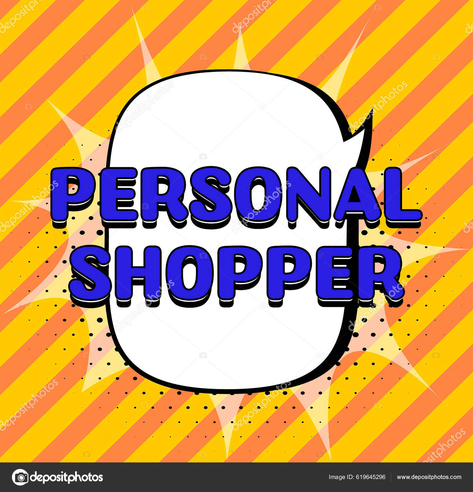 illustration personal shopper