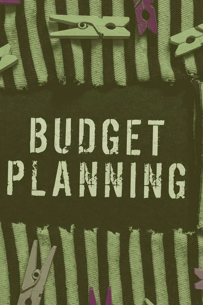 Handschrift Tekst Budget Planning Business Concept Aankoopproces Dat Bedrijven Leiden — Stockfoto