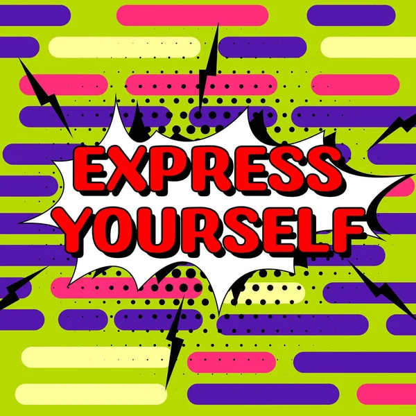 Concerepeption Express Yourself Business Idea Ability Computer Scan Perception Human — 스톡 사진