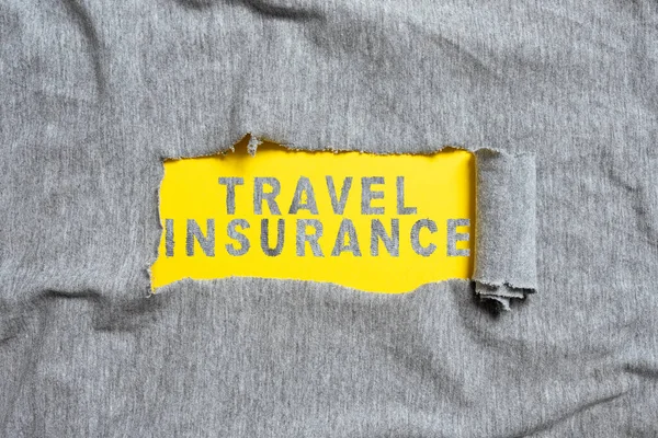 Inspiration showing sign Travel Insurance, Word Written on a workforce not motivated to work or perform a task Computer Keyboard And Symbol.Information Medium For Communication.