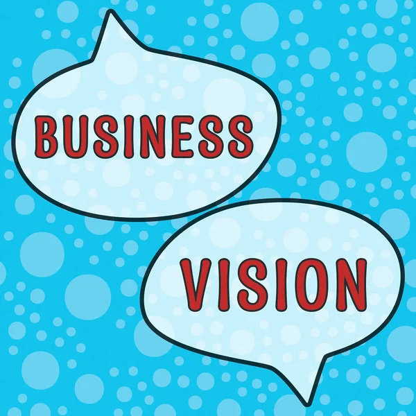 Merkki Näytetään Business Vision Business Yleiskatsaus Ostajien Myyjien Harjoittaa Kauppaa — kuvapankkivalokuva