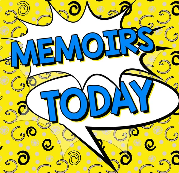Handskrift Memoirs Business Overview Collection Memories Individual Writes Moments Event — Stockfoto
