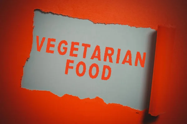 Handschrift Teken Vegetarisch Eten Concept Betekenis Verwijst Naar Keuken Die — Stockfoto