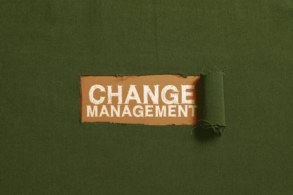 Conceptual Display Change Management Word Written Development Business Similar Organization — Stock Photo, Image