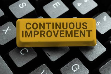 Süreklilik Gösteren metin başlığı, Zaman içinde küçük tutarlı iyileştirmeler yapmak için sözcük