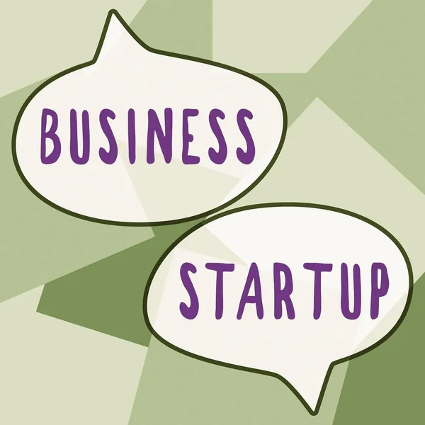 Ticaretin Başlatılmasının Ilk Aşamasında Ilham Kaynağı Olan Business Startup Concept — Stok fotoğraf