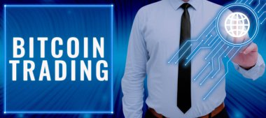 Metin Bitcoin Ticareti, İş yaklaşımı, borsada kripto para satın alma ve satma metinleri yazılıyor