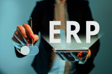 El yazısı Erp, İş Fikri Girişim Kaynak Planlama İş süreçleri için merkezileştirilmiş veritabanı