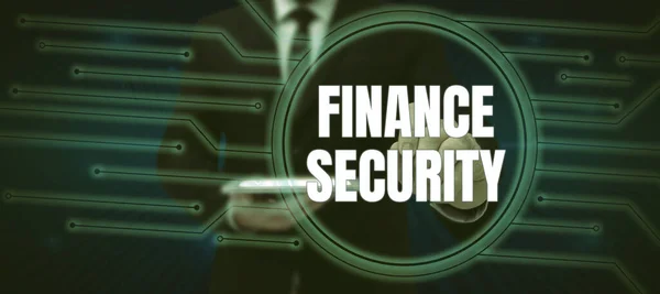 Pénzügyi Biztonság Üzleti Megközelítés Dokumentum Megjelenítése Amely Feljogosítja Tulajdonost Bizonyos — Stock Fotó