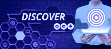 Keşfi sunan metin başlığı, tüm hayatınızda ilk kez görme ve bilgi edinme sözcüğü