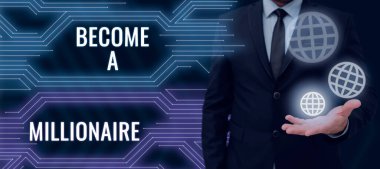 Sergilenen metin, Milyoner Olmak, İş adamı olmak isteyen ve başarılı bir lider olmak isteyen Sözler