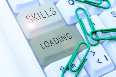 Yetenek Yükleme sunan metin başlığı, İş fikri bir görevi yerine getirirken zorluk derecesine işaret eder