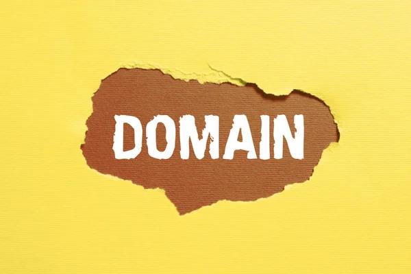 Conceptual Display Domain Business Overview Identification String Defines Realm Administrative — Stock Photo, Image