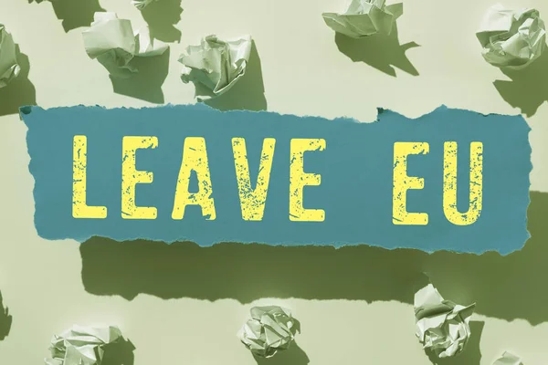 Concerepeption Leave Business Concept Act Person Leave Country Europe — 스톡 사진