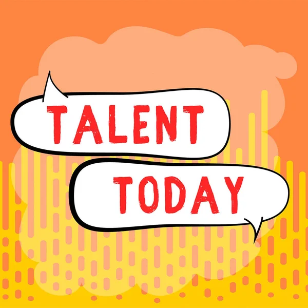 Psaní Zobrazující Text Talent Business Approach Dovednost Někdo Velmi Dobře — Stock fotografie