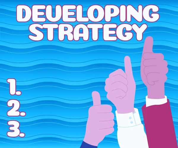 Tekst Ukazujący Inspirację Strategia Rozwoju Business Concept Organizations Process Changes — Zdjęcie stockowe