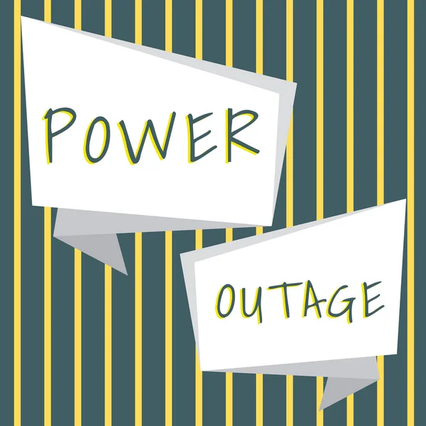 Text Showing Inspiration Power Outage Business Idea Ability Influence Peers — Stock Photo, Image