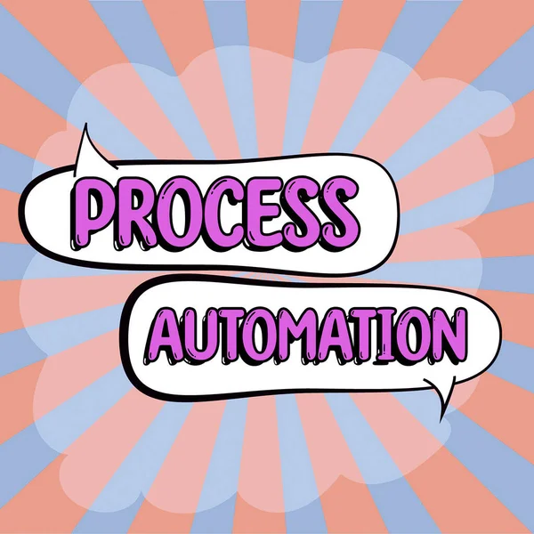Texte Source Inspiration Automatisation Des Processus Word Écrit Sur Utilisation — Photo